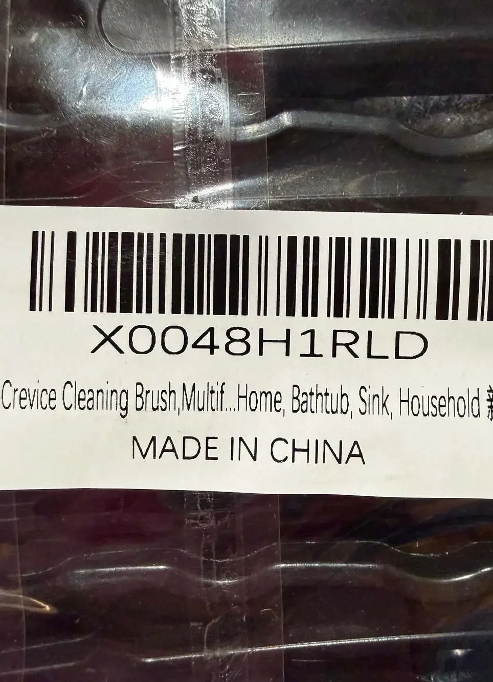 Multipurpose Crevice Cleaning Brush Set for Home, Bathtub, and Sink